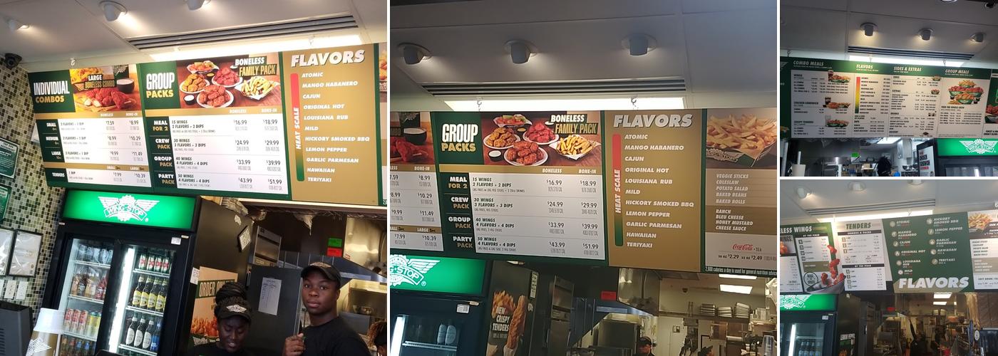 Wingstop Menu