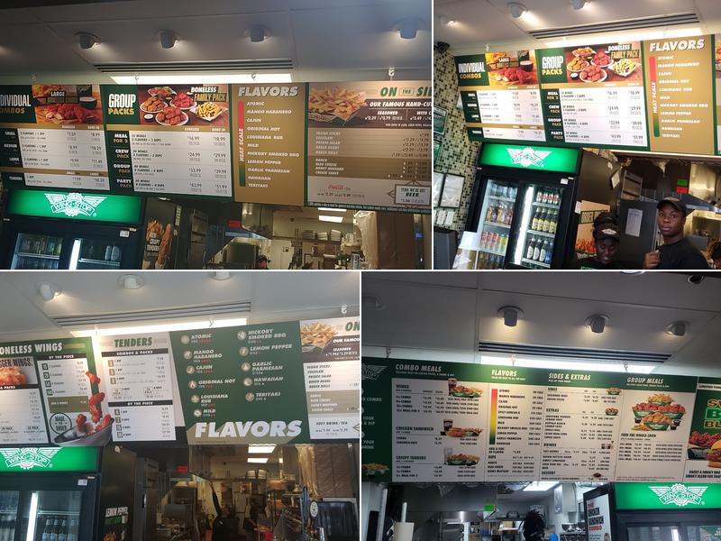 Wingstop Menu