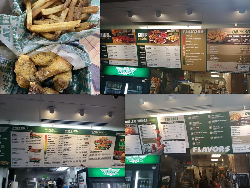 Wingstop Menu