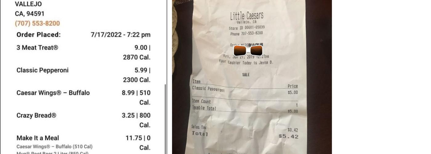 Little Caesars Pizza Menu