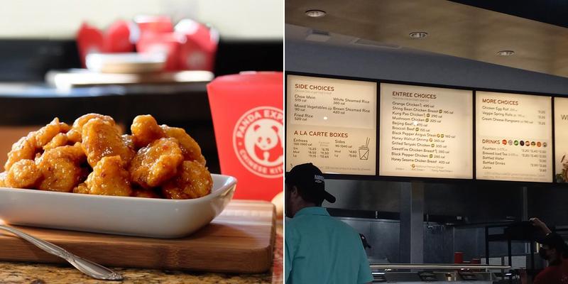 Panda Express Menu