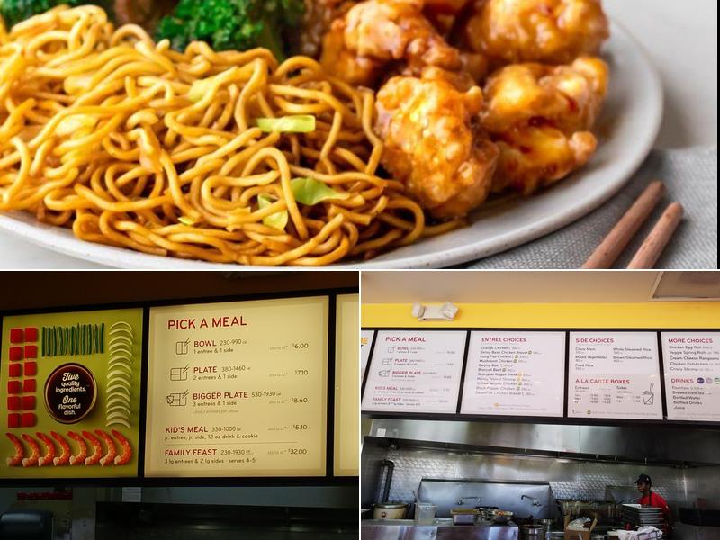 Panda Express Menu