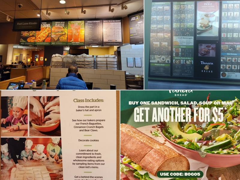 Panera Bread Menu