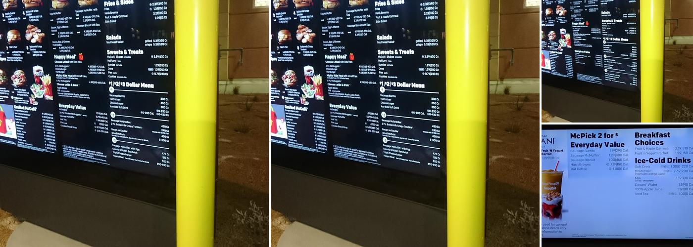McDonald's Menu