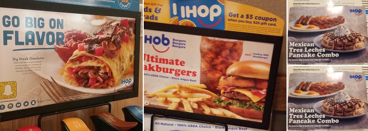IHOP Menu