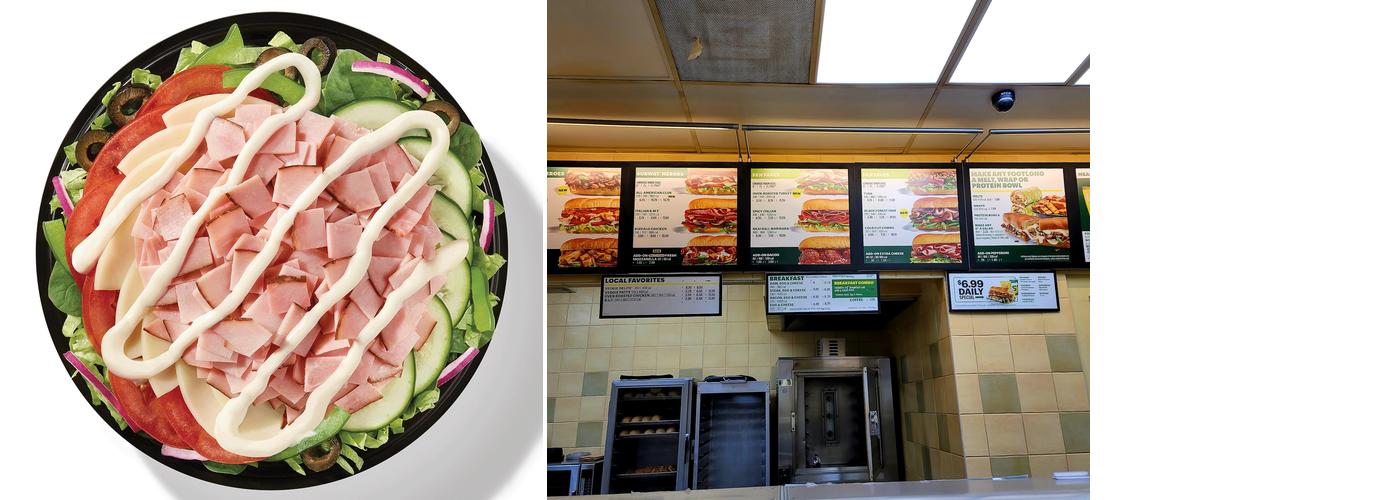 Subway Menu