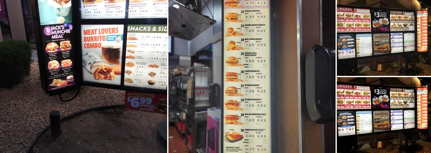 Jack In The Box Menu