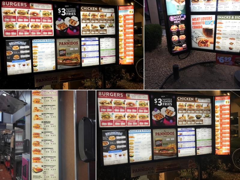 Jack In The Box Menu