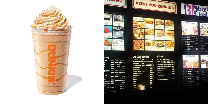 Dunkin' Menu