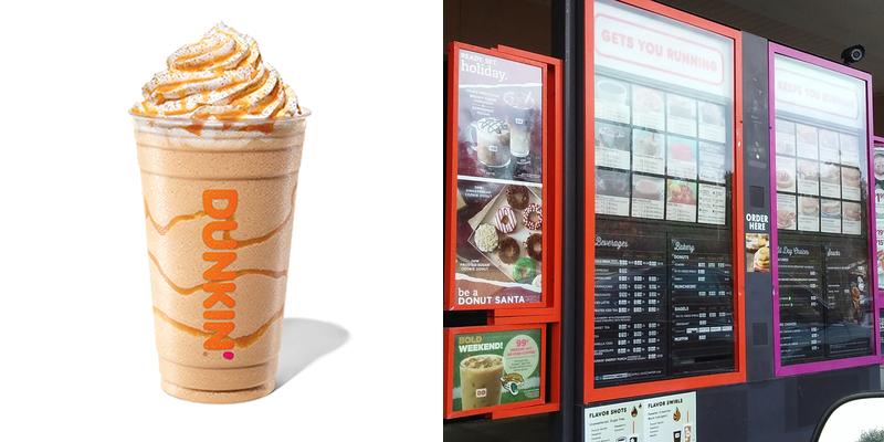 Dunkin' Menu