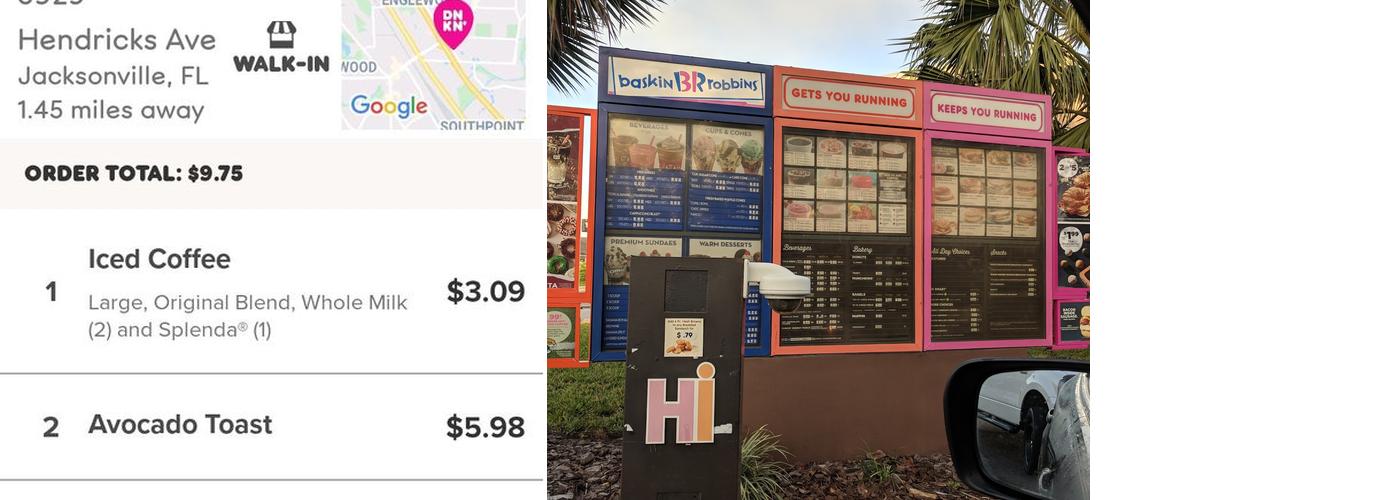 Dunkin' Menu