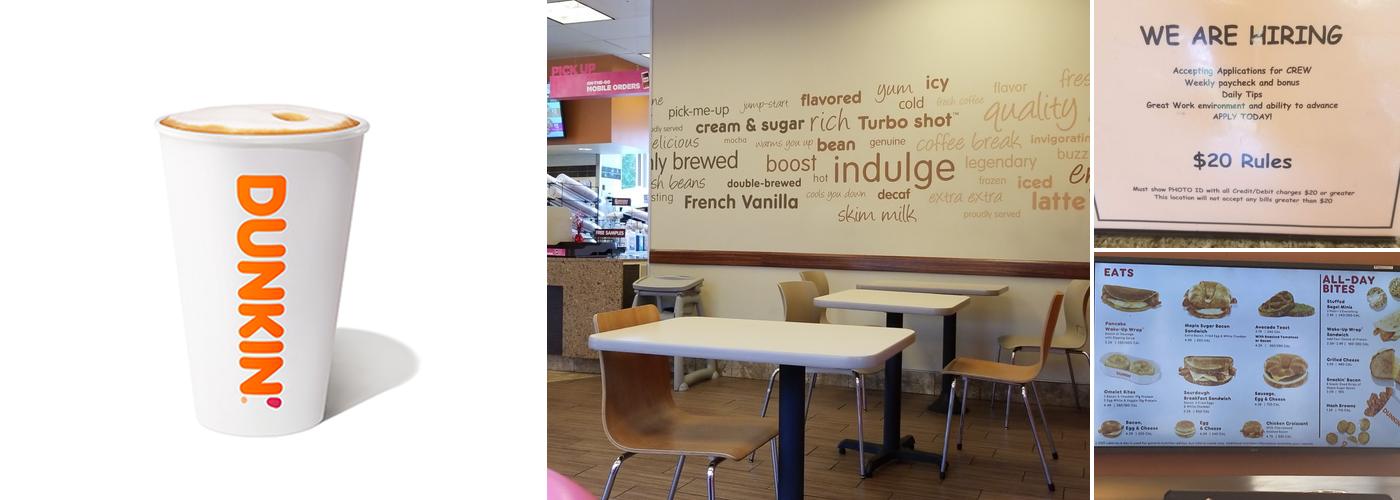 Dunkin' Menu