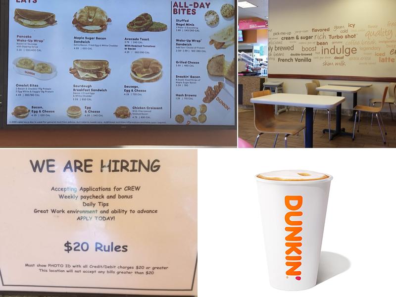 Dunkin' Menu