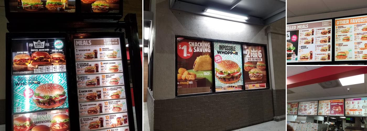 Burger King Menu