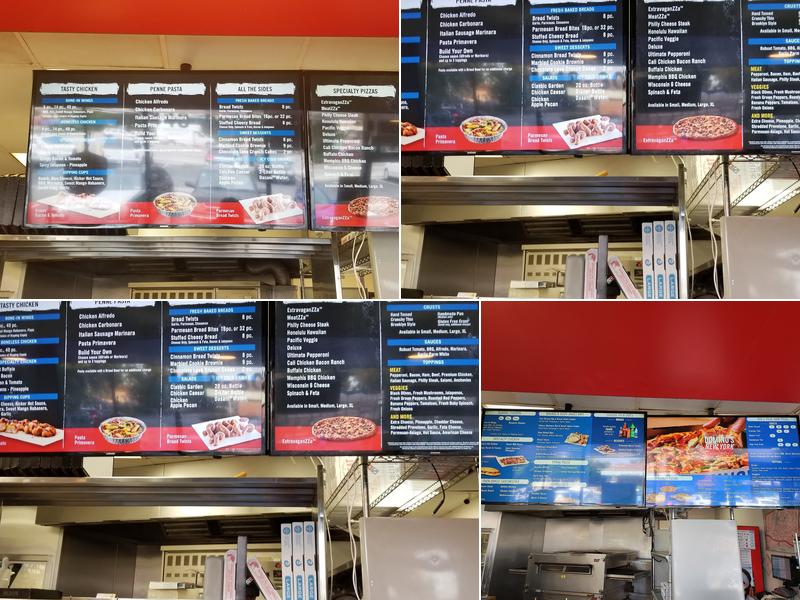 Domino's Pizza Menu
