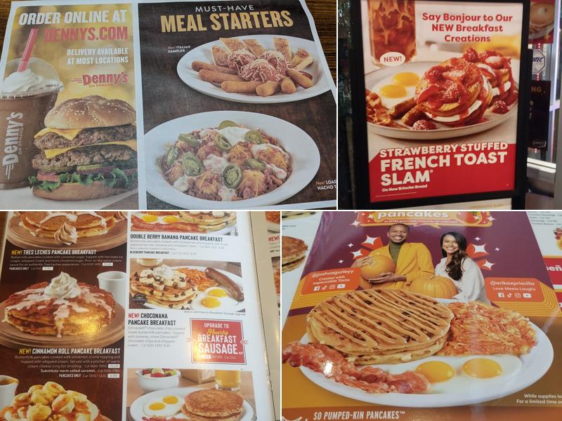 Denny's Menu