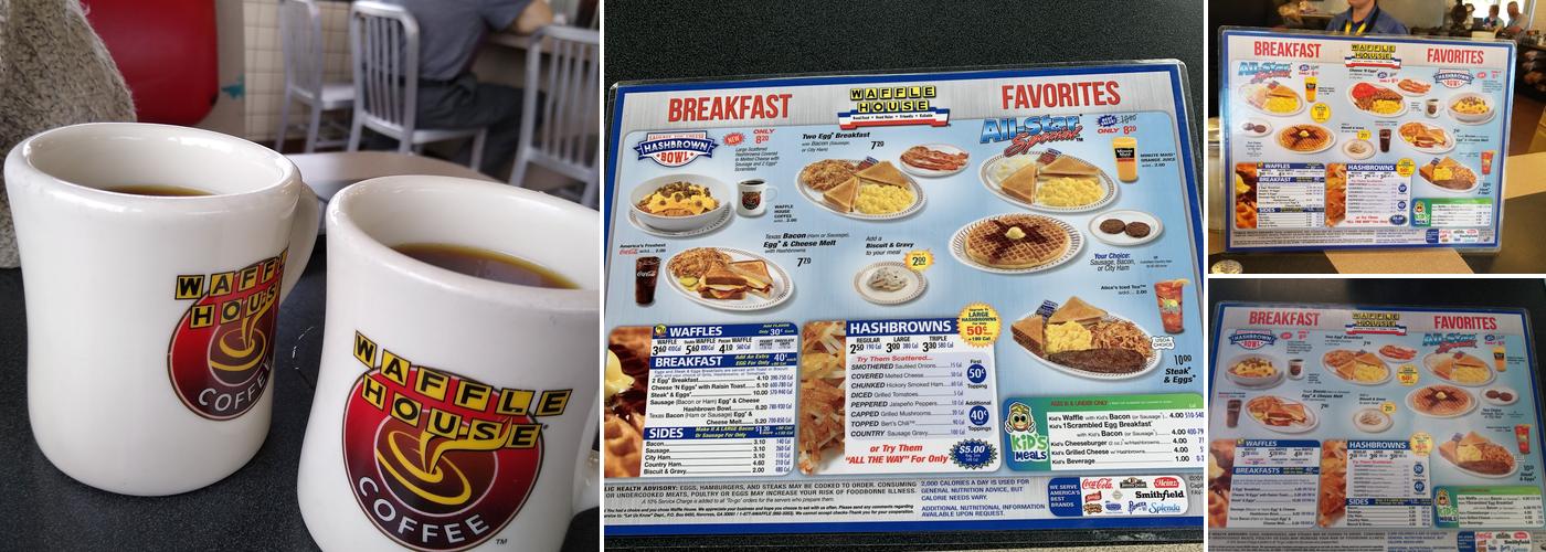 Waffle House Menu