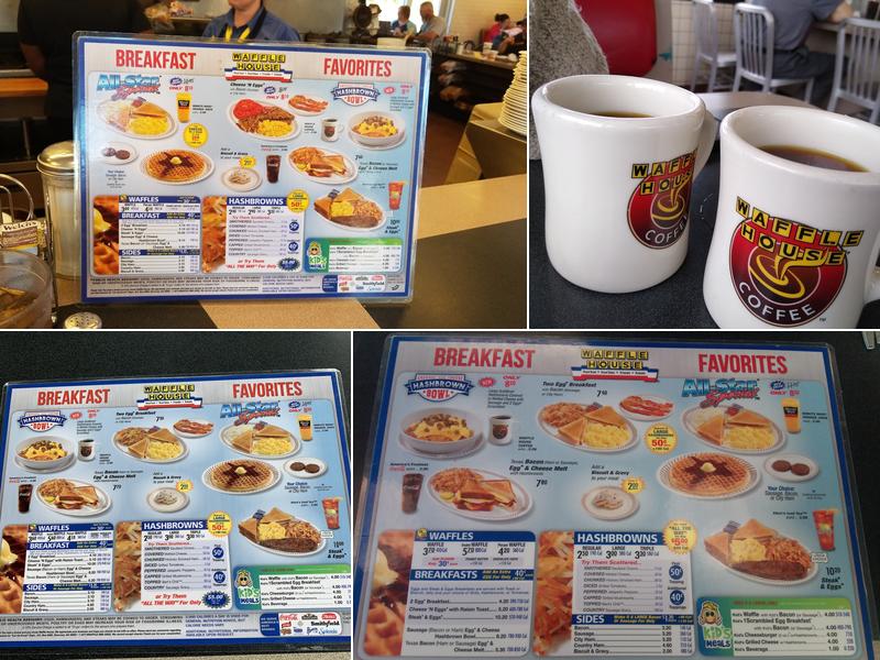 Waffle House Menu