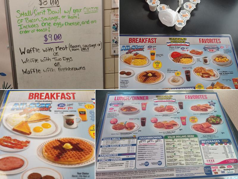 Waffle House Menu