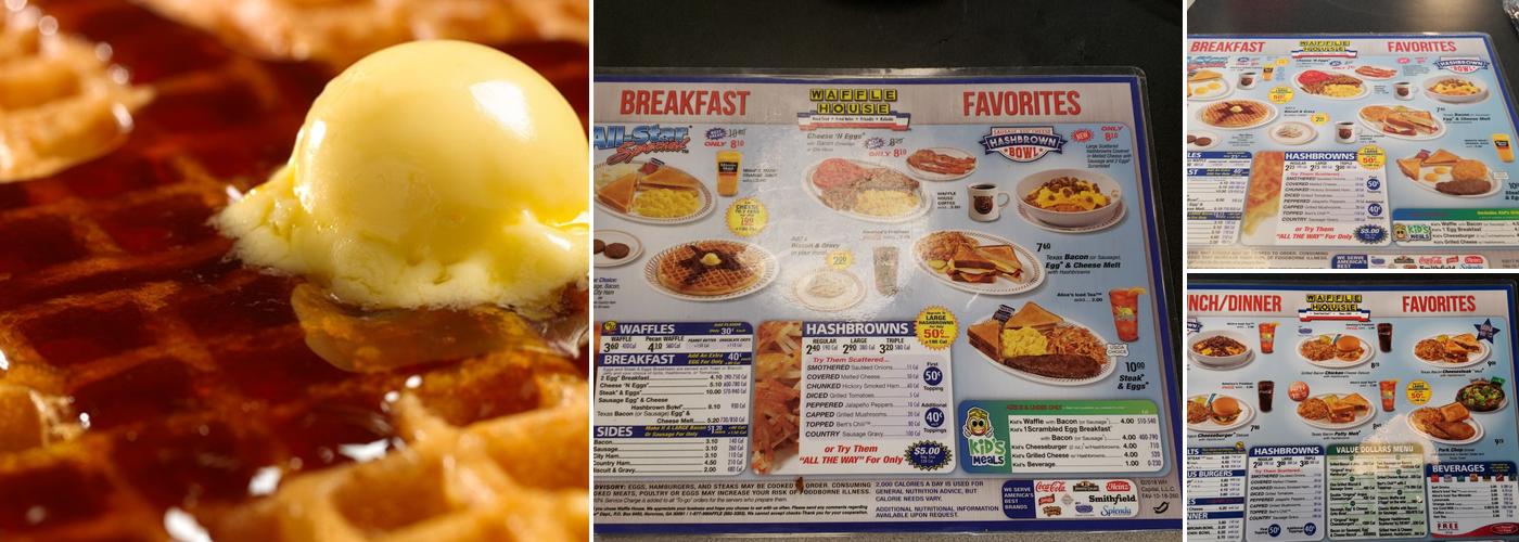 Waffle House Menu