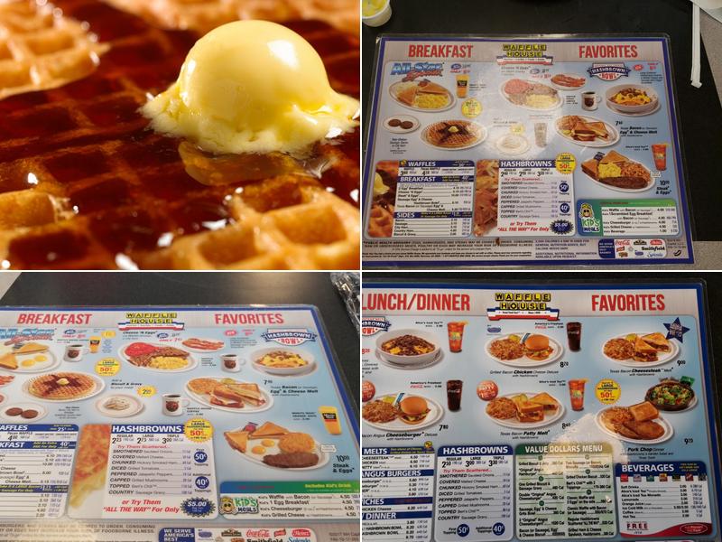 Waffle House Menu