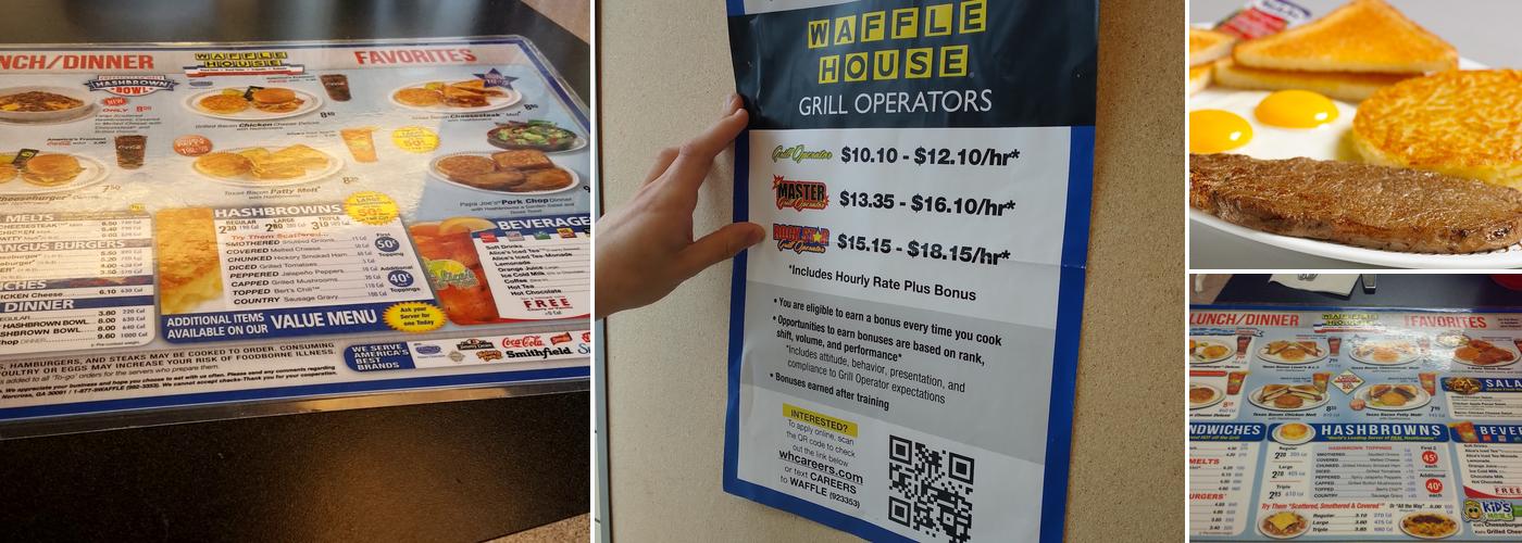 Waffle House Menu
