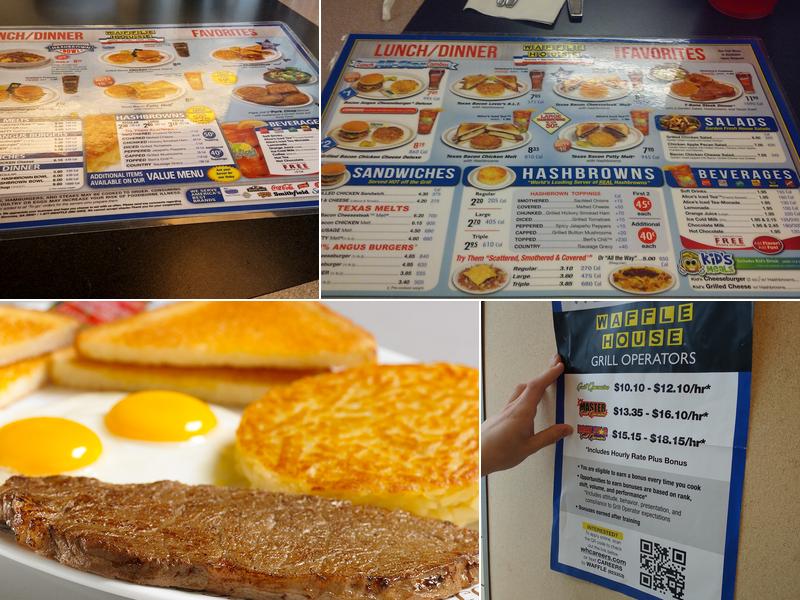 Waffle House Menu