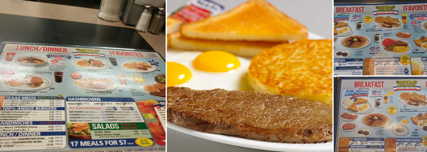 Waffle House Menu