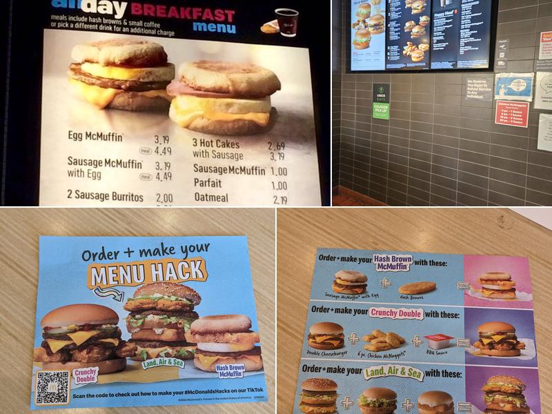 McDonald's Menu