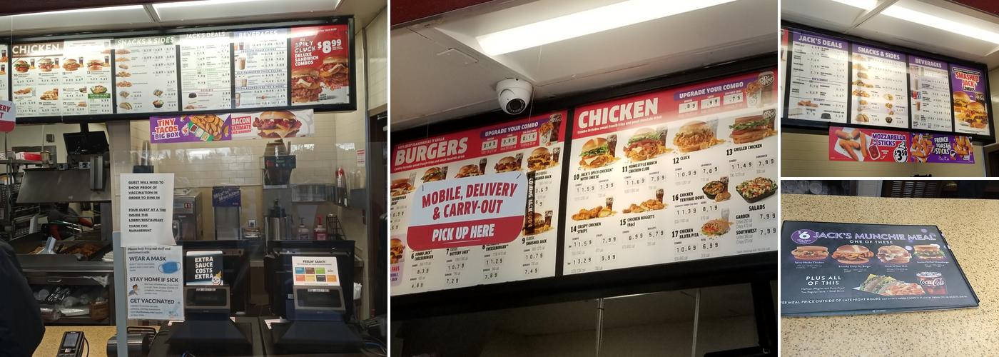 Jack In The Box Menu
