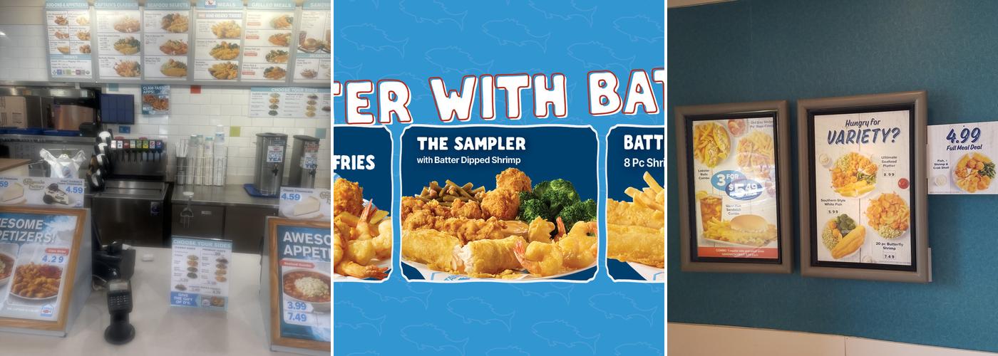 Captain D's Menu
