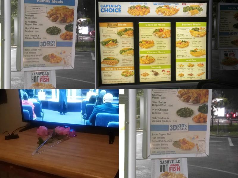 Captain D's Menu