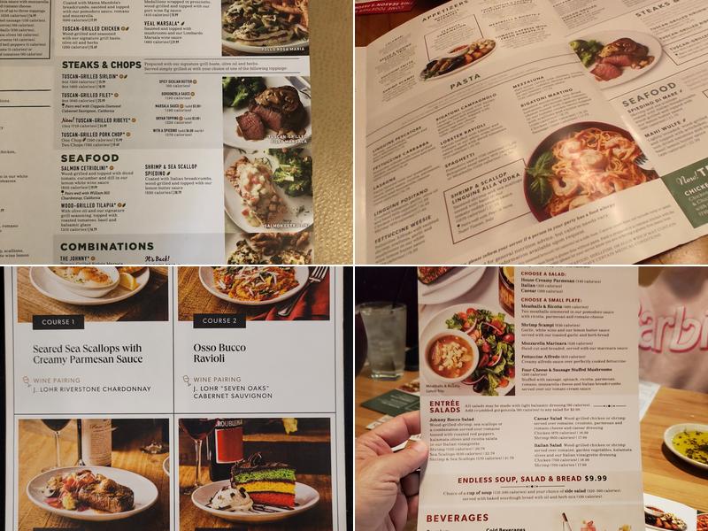 Carrabba's Italian Grill Menu