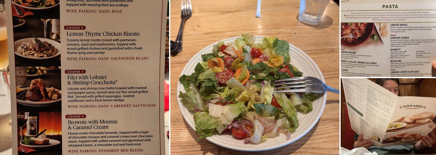 Carrabba's Italian Grill Menu