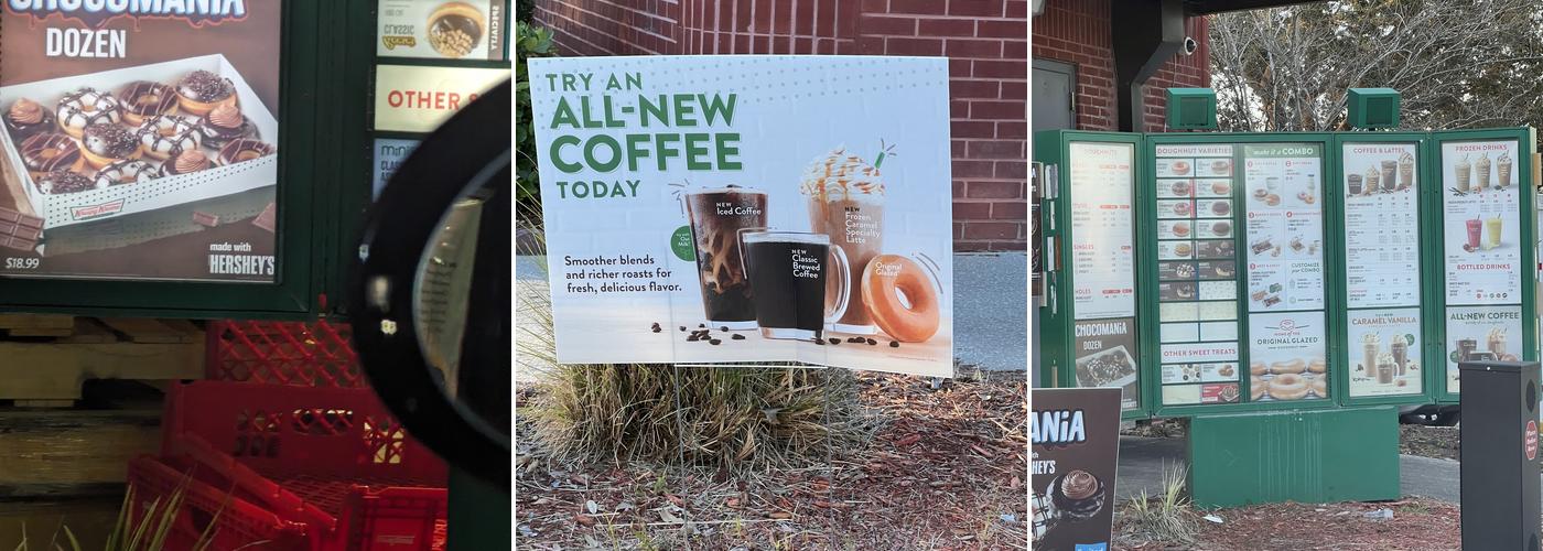 Krispy Kreme Menu