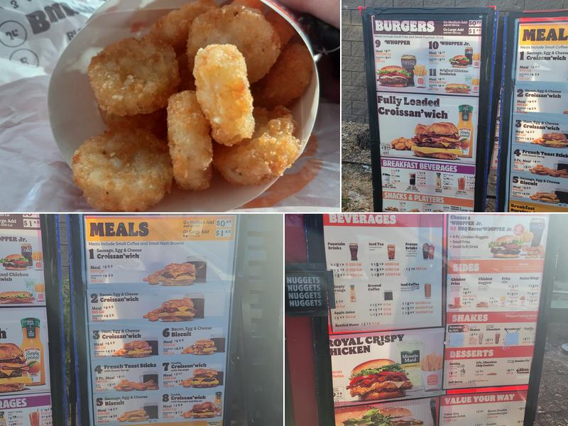 Burger King Menu