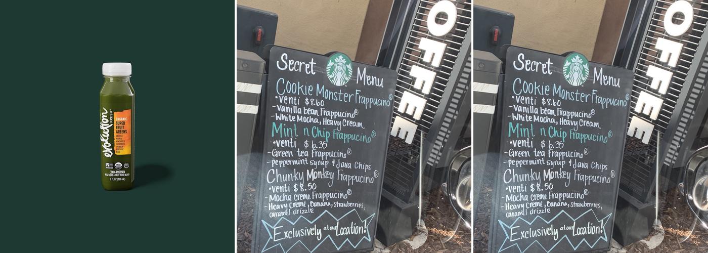 Starbucks Menu