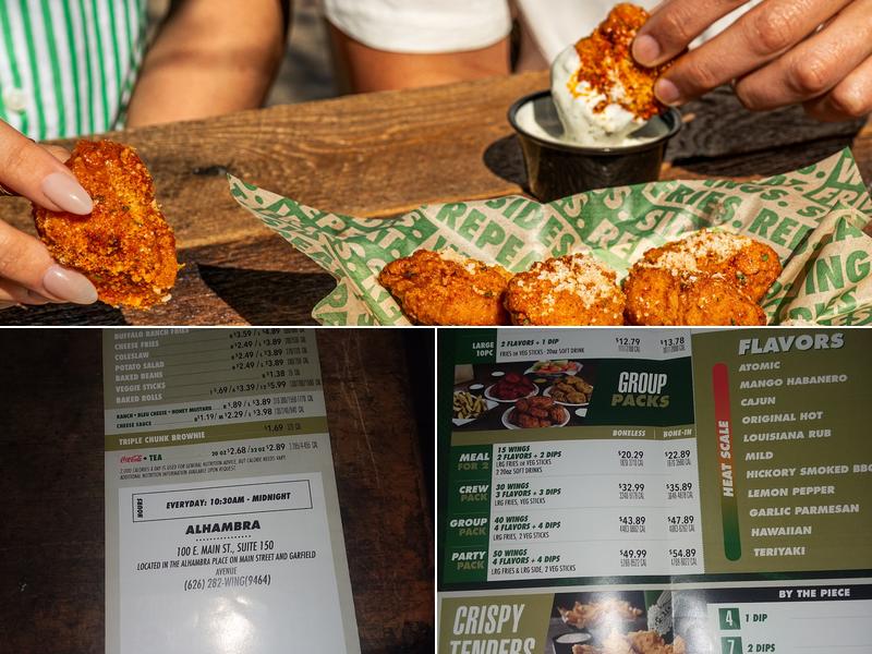 Wingstop Menu