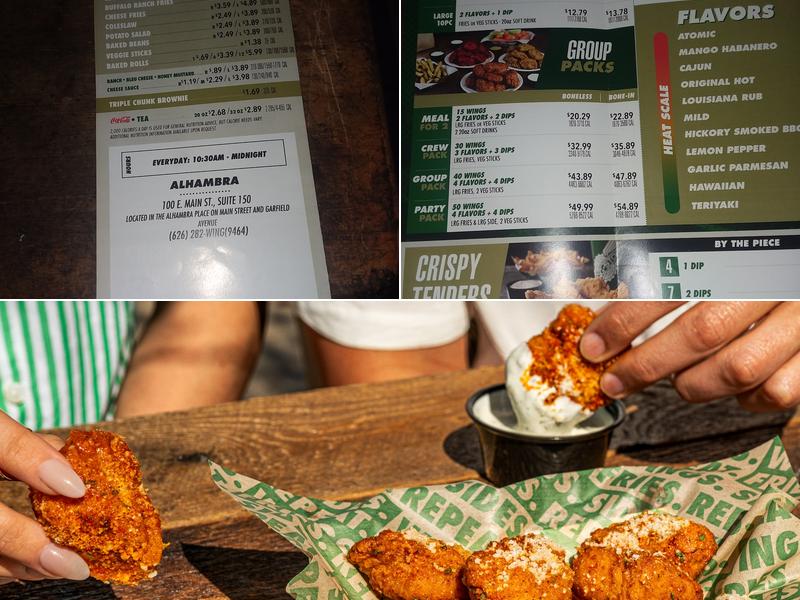 Wingstop Menu