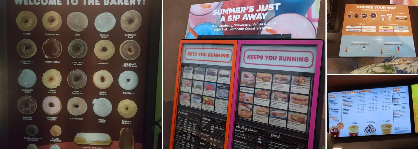 Dunkin' Menu