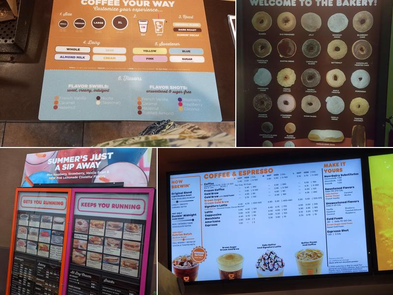 Dunkin' Menu