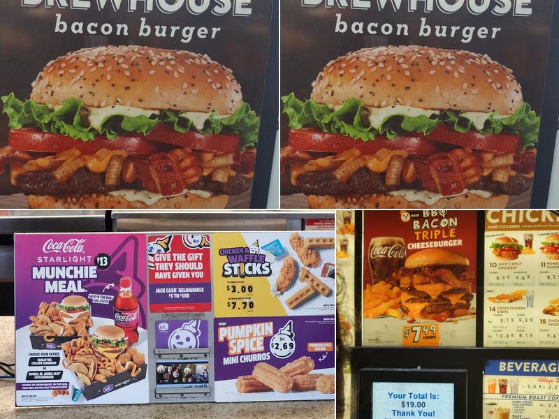 Jack in the Box Menu