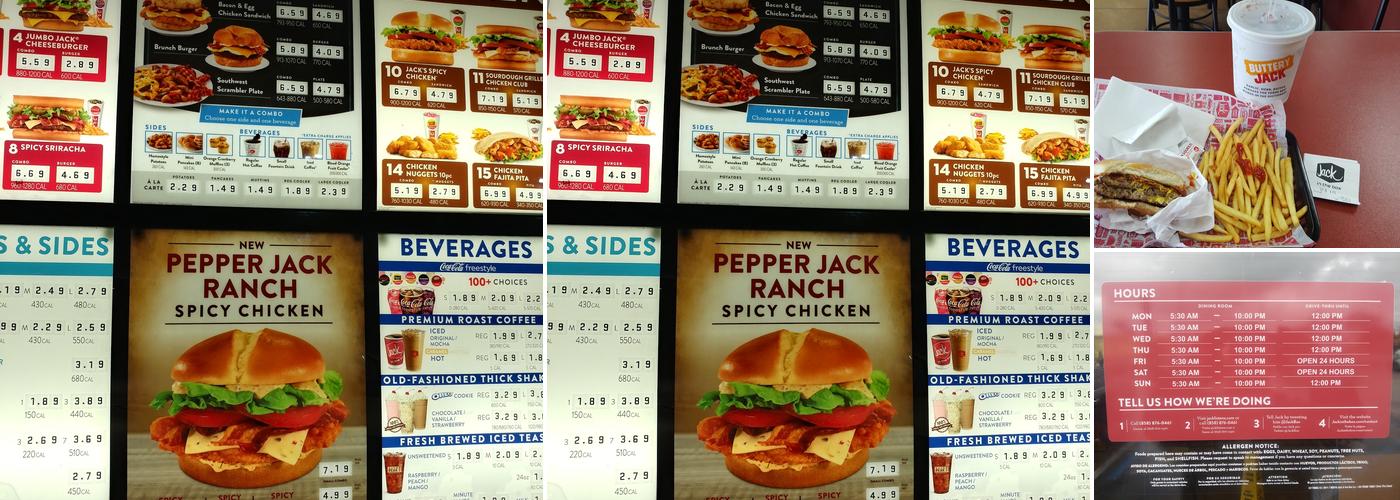 Jack In The Box Menu