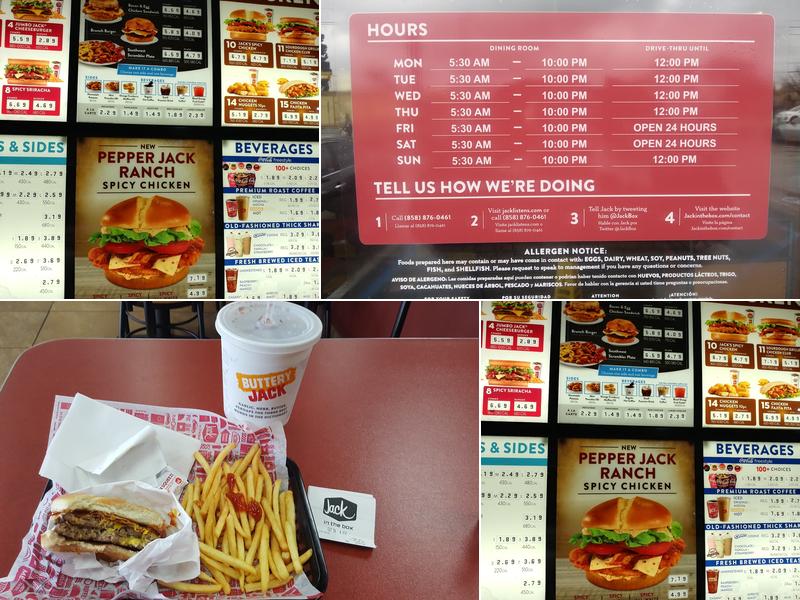 Jack In The Box Menu