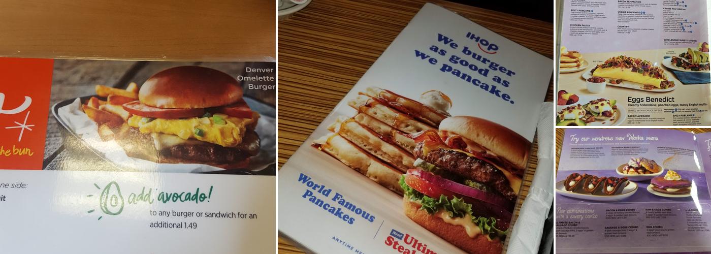 IHOP Menu