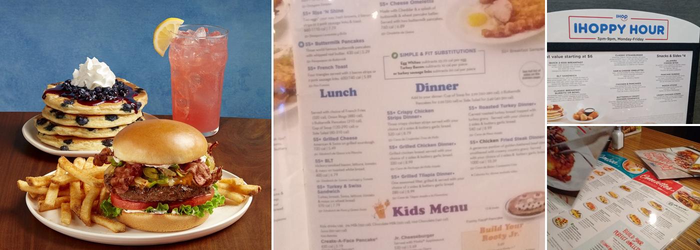 IHOP Menu