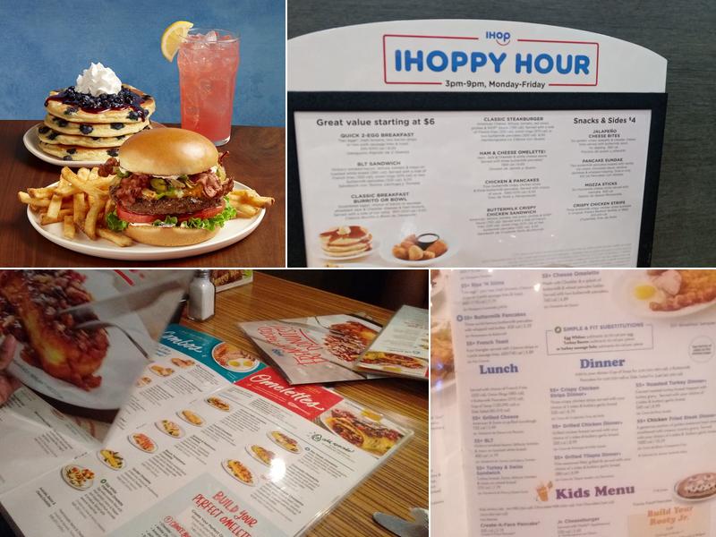 IHOP Menu