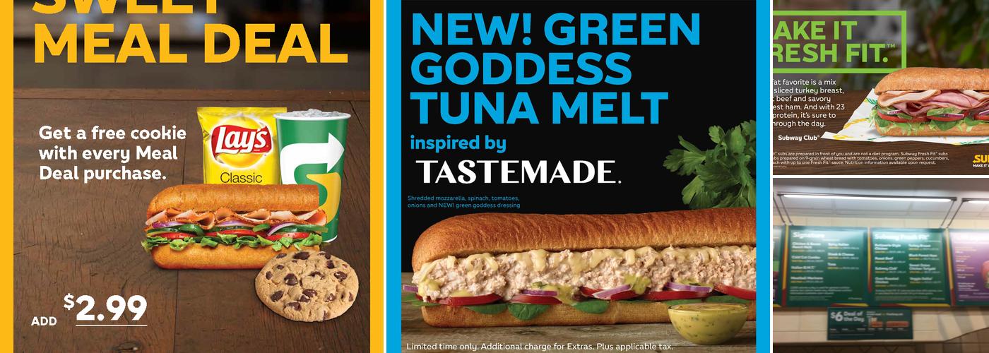 Subway Menu