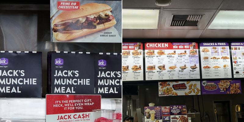 Jack In The Box Menu