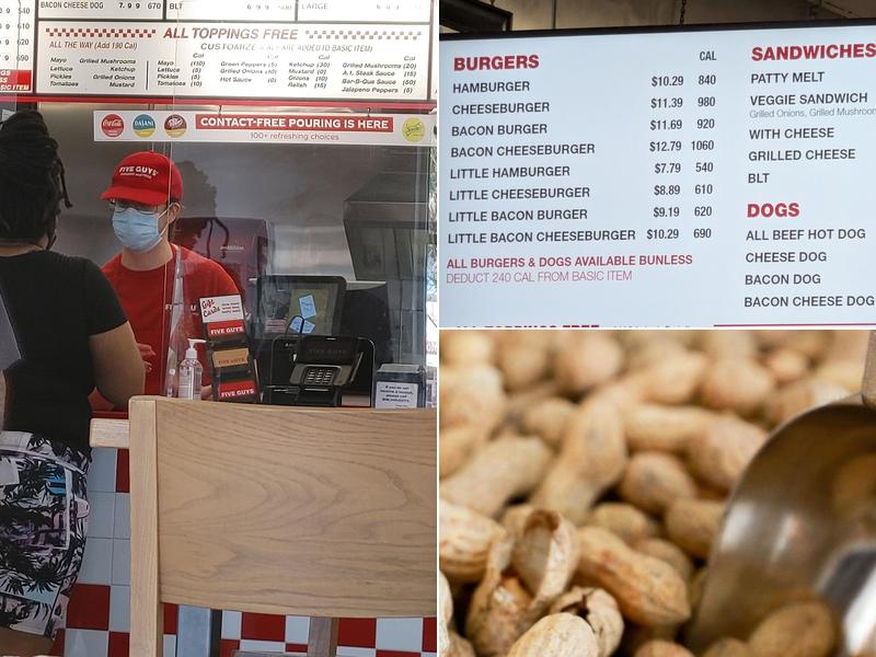 Five Guys Menu